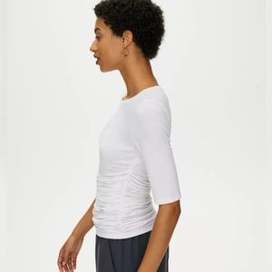 NWOT Babaton ruched Antares tee